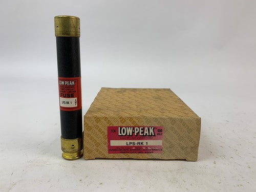 Bussmann Low-Peak Dual-Element LPS-RK1 1A 600V Fuse "Lot of 10"0
