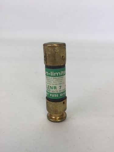 ECONOMY LENR 7 ECON-LIMITER TIME DELAY CLASS RK5 FUSE 250VAC 7AMP (BOX OF 10)2