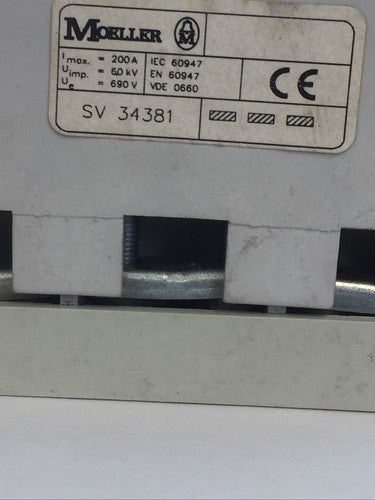 MOELLER SV 34381 BUSBAR ADAPTOR 1