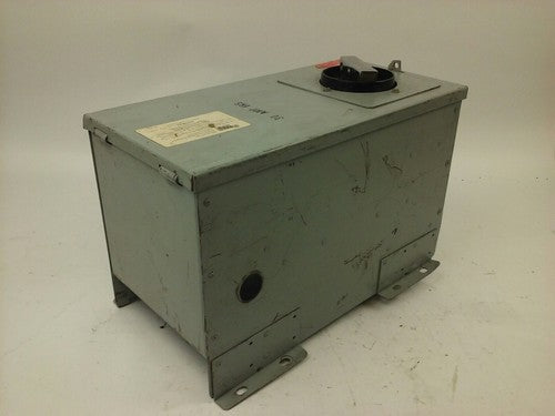 ARROW-HART BUSSWAY, 30AMP 3PH, 3W, 480V, MAX H.P. 20, FUSIBLE, DISCONNECT, USED 8