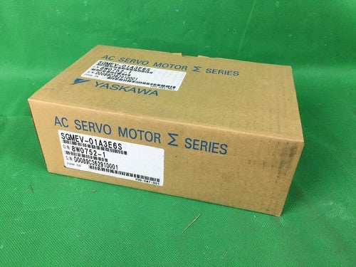 YASKAWA SGMEV-01A3E6S 200VAC AC SERVO MOTOR 0.89A *NEW*0