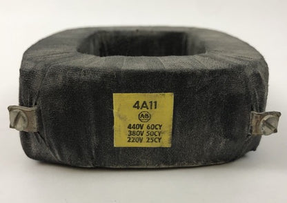 ALLEN BRADLEY 4A-11, 4A11, COIL, 480V@60HZ, 380V@50HZ, 220V@25HZ, USED0