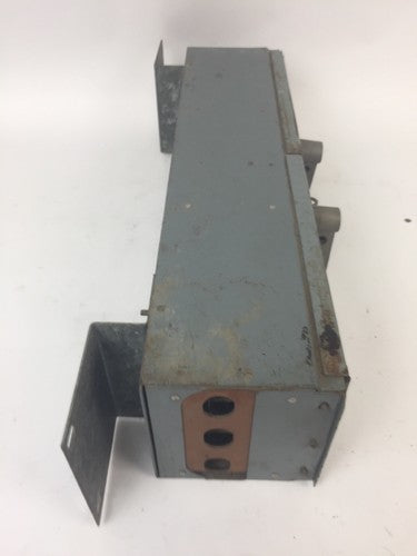 ZINSCO QSFT353B TWIN PANELBOARD FUSIBLE 30AMP 600VAC 3 POLE 7 1/8 HP5