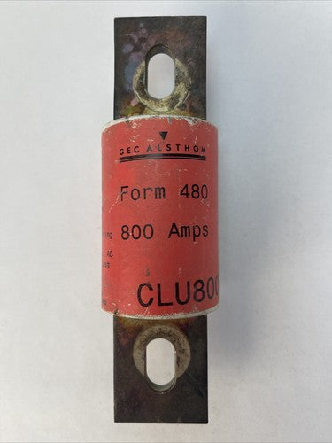 GEC ALSTHOM CLU800 CLASS L FUSE 800AMP FORM 480 600VAC CURRENT LIMITING0