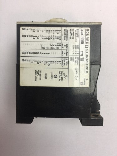 SQUARE D 9065 TR 2.8 OVERLOAD RELAY 2.8-4.2A2