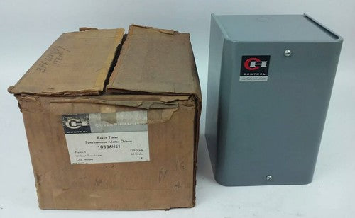 CUTLER HAMMER 10336H51 RESET TIMER SYNCHRONOUS MOTOR DRIVEN,NEMA 1,120V,60HZ,NEW0