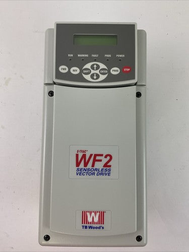TB WOOD'S WF2C2S020B SENSORLESS VECTOR DRIVE OUTPUT 2HP 0-200/230V 3PH 7.8/6.8A1