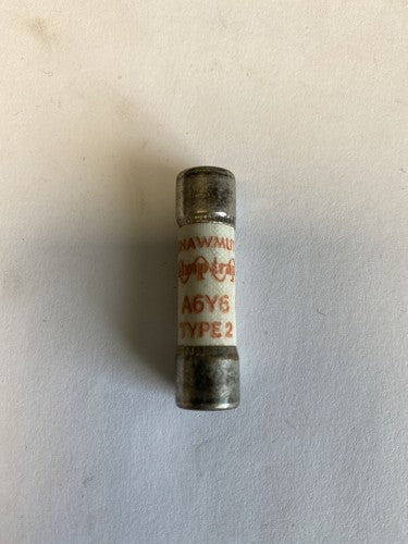Shawmut Amp-trap A6Y6 Type 2 6A 600V Fuse "Lot of 4"1