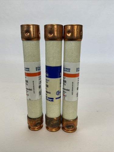 FERRAZ SHAWMUT TRS15R 15A 600VAC 300VDC TRI-ONIC FUSE DUAL ELEMENT (LOT OF 3)4