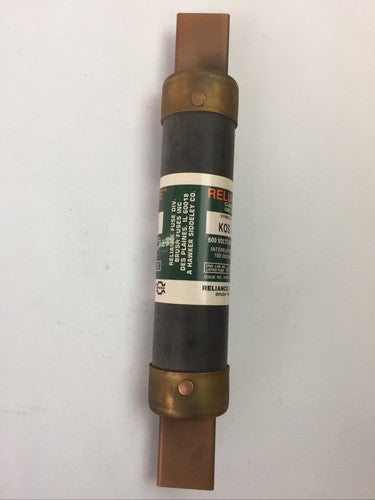 RELIANCE KOS175 CLASS K5 ONE TIME FUSE 175AMP 600VAC (LOT OF 3)4