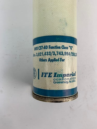 ITE ANSI C37-40 Function Class "G" 225-007-945 80E 5.5KV Fuse3