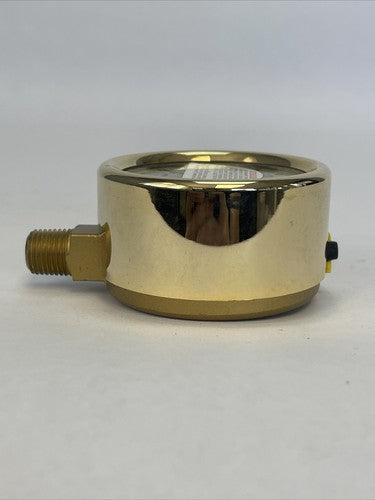 WIKA INSTRUMENTS 9310703 PRESSURE GUAGE 2-1/2" FACE 1/4" LOWER MOUNT2