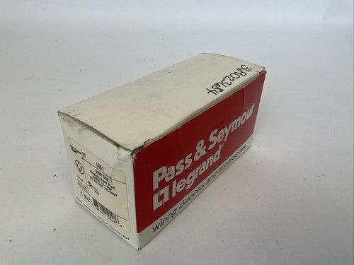 PASS & SEYMOUR 1451 GATOR GRIP STRAIGHT BLADE PLUG 3P 4W 50A 125/250V1