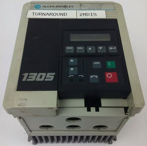 ALLEN BRADLEY 1305-BA03A SER. C, AC DRIVE, INPUT: 380/460V, 2.2A, 50/60HZ, PARTS0