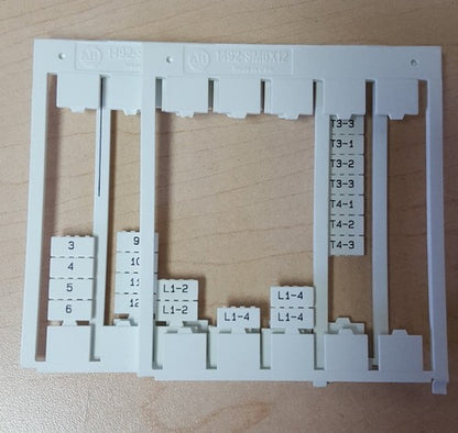 PARTIALS Allen Bradley 1492-SM6X12 Ser. B Markers 3
