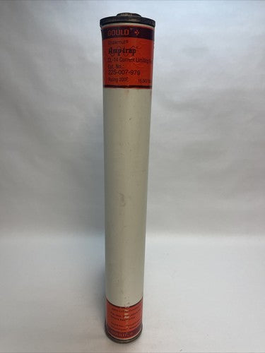 GOULD SHAWMUT 225-007-979 AMP-TRAP CL-14 CURRENT LIMITING FUSE 200E 15.5KV0