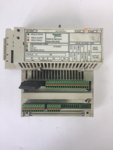 SCHNEIDER EQ5400 AC WELD CONTROL MODULE 52045-342-50 REV A0