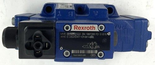 REXROTH 4WE6D62/EW110N9K4 DIRECTIONAL SOLENOID VALVE 120V 4WEH16D72/6E0