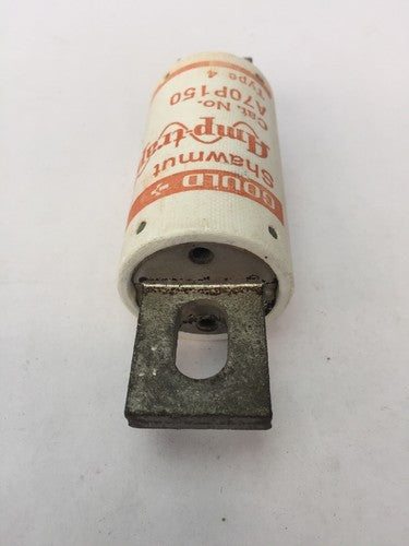 GOULD SHAWMUT AMPTRAP A70P150 FUSE 150 AMP 700 VOLTS TYPE 45