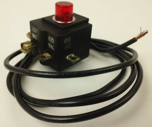 ALLIS CHALMERS  25107198801, PILOT LIGHT, 600VAC, NEW SURPLUS, MISSING HARDWARE2