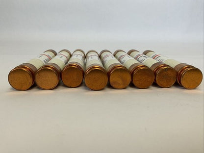 FERRAZ SHAWMUT TRS2-8/10R 2 8/10A 600V TRI-ONIC FUSE DUAL ELEMENT (LOT OF 8)5
