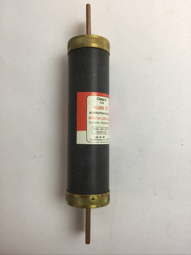 CEFCO RES200 CLASS H TIME LAG RENEWABLE FUSE 200AMP 600VAC6