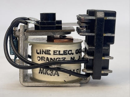 LINE ELECTRIC MK3A RELAY COIL 115VAC0