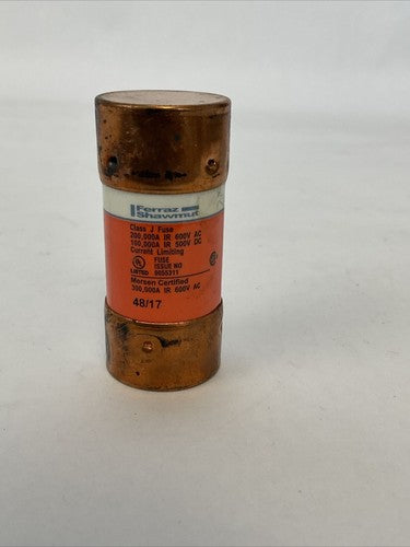 FERRAZ SHAWMUT AJT60 FUSE 60AMP 600VAC AMP-TRAP SMART SPOT3