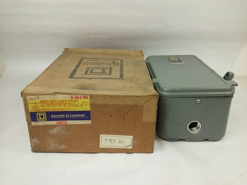 SQUARE D H362ND, H-362-ND SER D1 MISSING LOCKING LATCHES 60A 480V 3PH RAINTIGHT0