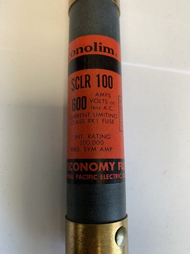 Economy Fuse SCLR100 100A 600V Fuse2