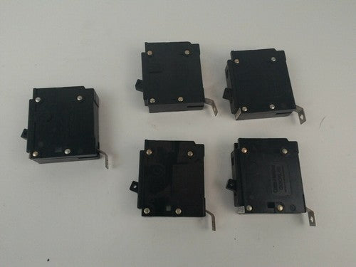 CUTLER HAMMER QBHW1015 CIRCUIT BREAKER ONE POLE (LOT OF 5)4