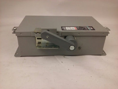 I-T-E SIEMENS NF351H SER. A, H.D. ENCLOSED SWITCH, 30A, 600V, 3PH, TYPE 12, NEW7