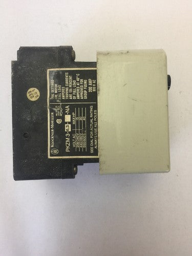 KLOCKNER MOELLER PKZM 3-6,3-U-NA 600VAC 40HP MANUAL MOTOR STARTER 3.5-6.0A2
