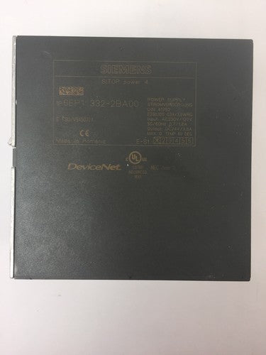 SIEMENS 1P 6EP1 332-2BA00 SITOP POWER 4 POWER SUPPLY INPUT AC230/120V 2