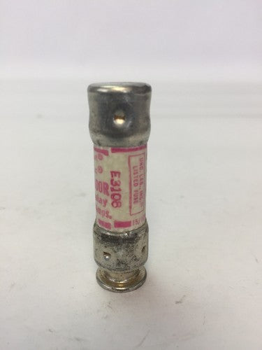 SHAWMUT TRI-ONIC TR15/100R TIME DELAY FUSE 15/100A 250VAC CLASS RK5 (BOX OF 10)4