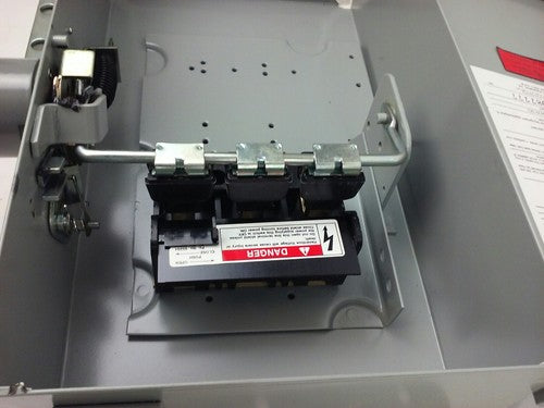 I-T-E SIEMENS NF351H SER. A, H.D. ENCLOSED SWITCH, 30A, 600V, 3PH, TYPE 12, NEW6