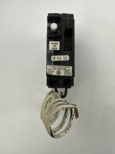 ITE QFI-B015 GROUND FAULT INTERRUPTER EQ-P 1POLE PLUG IN 15AMP 120VAC CLASS A0