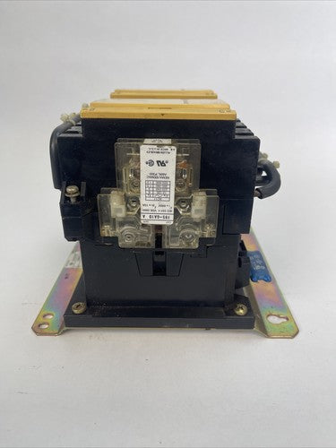 ALLEN BRADLEY 104-A60ND3 REVERSING CONTACTOR SER C 60AMP 600VAC 3PHASE 50HP3
