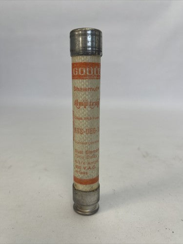 GOULD SHAWMUT ATS-DE6-1/4R CLASS RK5 TIME DELAY FUSE 6-1/4A 600VAC (BOX OF 9)1