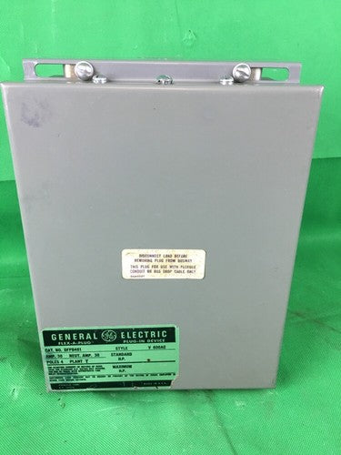 GENERAL ELECTRIC GE DFPB461 30 AMP 600V FUSIBLE GROUND BUS PLUG 4P FLEX-A-PLUG0