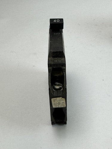 GE **LOT OF 6** THQP140 - CIRCUIT BREAKERS -  1 POLE, 40 A, 240 VAC6