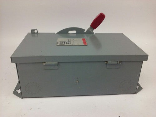 WESTINGHOUSE, HUN362, SAFETY SWITCH, 60A, 600V, 3P, TYPE 1 INDOOR, MISSING PARTS8