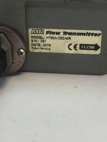 HEDLAND H760A-030-MR MR FLOW TRANSMITTER 3500PSI 241 BARS MAX OIL2