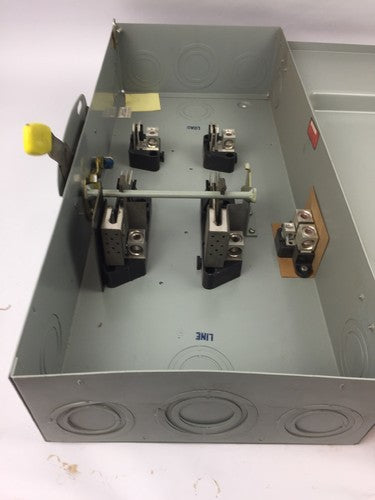 CROUSE-HINDS GH324N 200 AMP 240 VAC GENERAL DUTY SAFETY SWITCH9