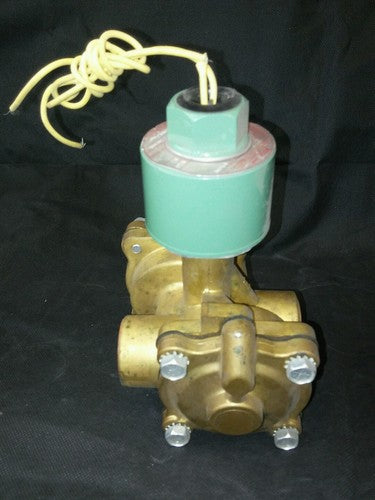 ASCO Brass 1" NPT Valve, 8316E37, 120V, 6 W2