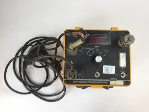 BIDDLE INSTRUMENT 247000-8 DLRO DIGITAL LOW RESISTANCE OHMMETER USE WITH BEH-0