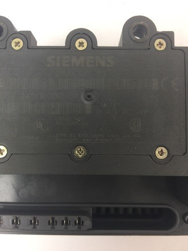 SIEMENS 1P 6ES7 141-1BD30-0XA0 SIMATIC S7 DIGITAL INPUT MODULE 4 X DC 24V1