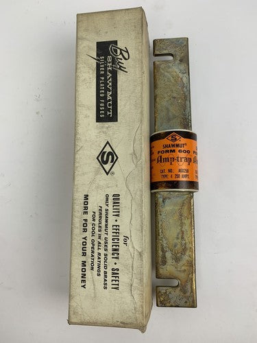 Shawmut Form 600 Amp-trap A6X250 Type 4 250A 600V Fuse0