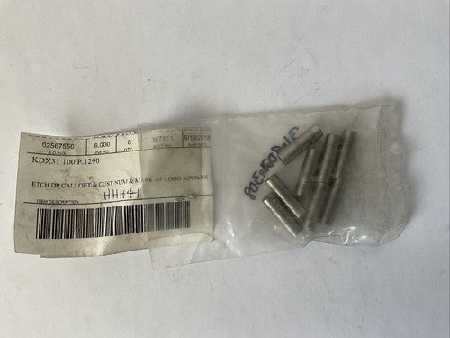 DAYTON KDX31 100 P.1290 PUNCH (BAG OF 8)0