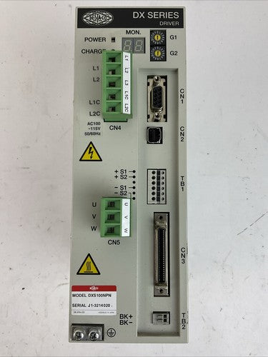 DESTACO DXS100NPN DX SERIES DRIVER OUTPUT 3PH 0-230VAC 1.9A INPUT 1PH 100-115VAC0